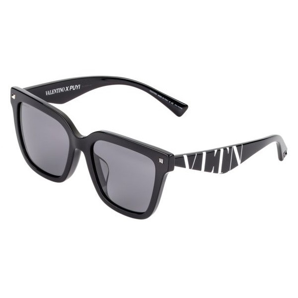 VALENTINO PUYI Edition
VA4084F Black Square-shape Acetate Sunglasses - Picture 1 of 5